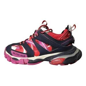 Balenciaga Women’s Track Sneakers Pink Red EU Size 36 / US Size 6